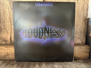 LOUDNESS 8186 Live double lp NM rare Japanese Hair Metal vinyl P - Picture 1 of 18