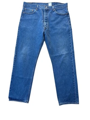 Jeans vintage Levi's 501 XX lavagem média 40x34 serve como 37x31 - Imagem 1 de 4