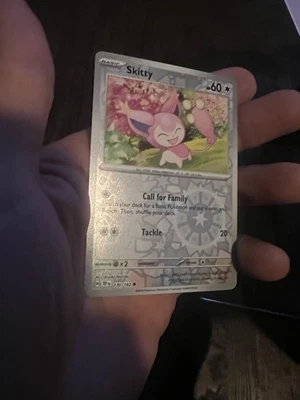 Skitty 130/162 SV05: Temporal Forces Reverse Holo - Image 1 of 3