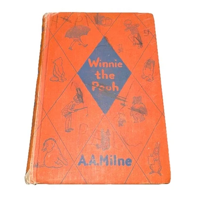 Vintage Winnie the Pooh ,A.A. Milne, HC 1926/1938 158th Printing Acceptable Con. - Image 1 of 4