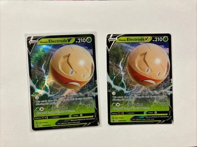 Hisuian Electrode V SWSH294 SWSH: Sword & Shield Promo Cards Holo Pokémon Tcg X2 - Image 1 of 2