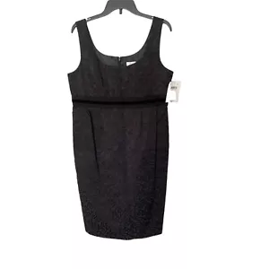 Emma James SCHWARZ SCHIMMERNDES NÄCHTE COCKTAILKLEID GRÖSSE 12 NEU MIT ETIKETT - Bild 1 von 5