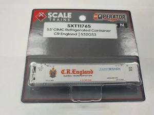 ScaleTrains N 53' CIMC Reefer Container CR England SXT11765, NEW! - Picture 1 of 3