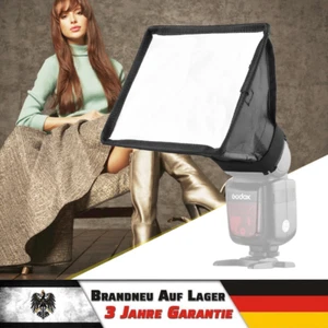 Softbox 17x15 cm Speedlite-Softbox Blitz Softbox Faltbare für Studioblitz - Bild 1 von 9