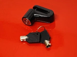 BLOQUEO DE SEGURIDAD ANTIRROBO FRENO DE DISCO DELANTERO LML STAR 125 150 200 CON 2 LLAVES - Imagen 1 de 5