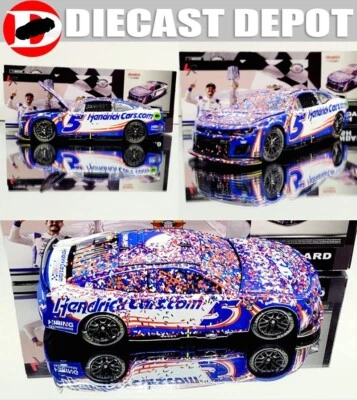 КАЙЛ ЛАРСОН 2023 ALLSTAR NORTH WILKESBORO ПОБЕДНАЯ ГОНОЧНАЯ ВЕРСИЯ 1/24 ЭКШН - Изображение 1 из 4