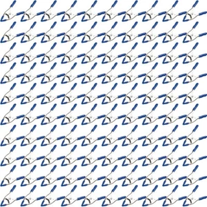 100 uds. Abrazaderas metálicas de resorte de 2 pulgadas al por mayor a granel - azul - Imagen 1 de 1