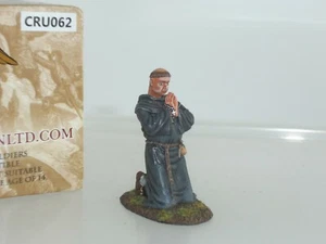 PRIMERA LEGIÓN CRU062 CRUZADOS CABALLERO LAS CRUZADAS MONJE ARRODILLADO FIGURA DE ORACIÓN - Imagen 1 de 2