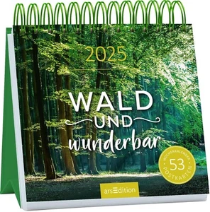 Wald und wunderbar Postkartenkalender 2025 NEU OVP Portofrei - Bild 1 von 1