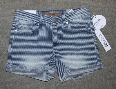 Joe's Jeans Girls Striped Shorts (The Ariella) - Size 10 - NWT - Image 1 of 4