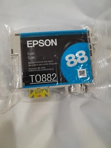 New Sealed Genuine Epson T088220 Cyan Ink Cartridge  - Picture 1 of 2