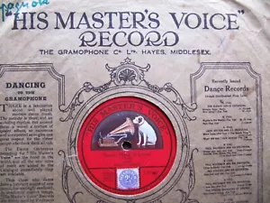 1916 Enrico Caruso French Hymn Jean Baptiste FAURE SANCTA MARIA HMV 2-032037 - Picture 1 of 3