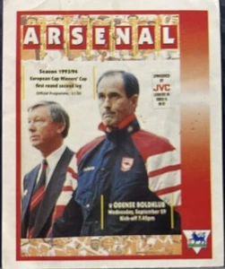Merlin Premier League 94 - # 212 - ARSENAL - Club Programme - Picture 1 of 3