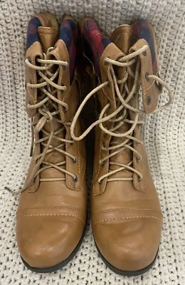 Botas Bumper Cuero Marrón Talla 7 Foto 1 de 4