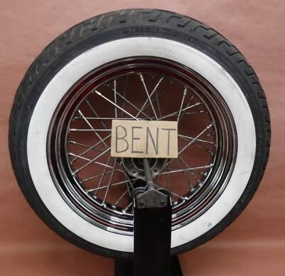 2000 - 2006 Harley Davidson Heritage Softail FLSTCI Front Wheel Rim Tire MT90B16 - Image 1 of 4