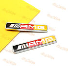 2x Colorful Metal AMG Emblem Car Trunk Rear Fender Badge Sticker Decal