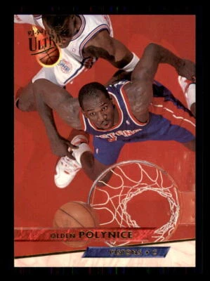 1993 Basketball Ultra Olden Polynice Detroit Pistons #59 1 - Image 1 of 2
