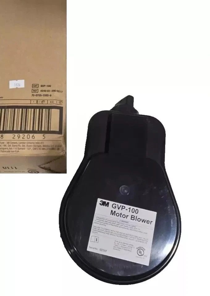 3M GVP-100 / GVP100 MOTOR BLOWER - BRAND NEW IN BOX - Image 1 of 1