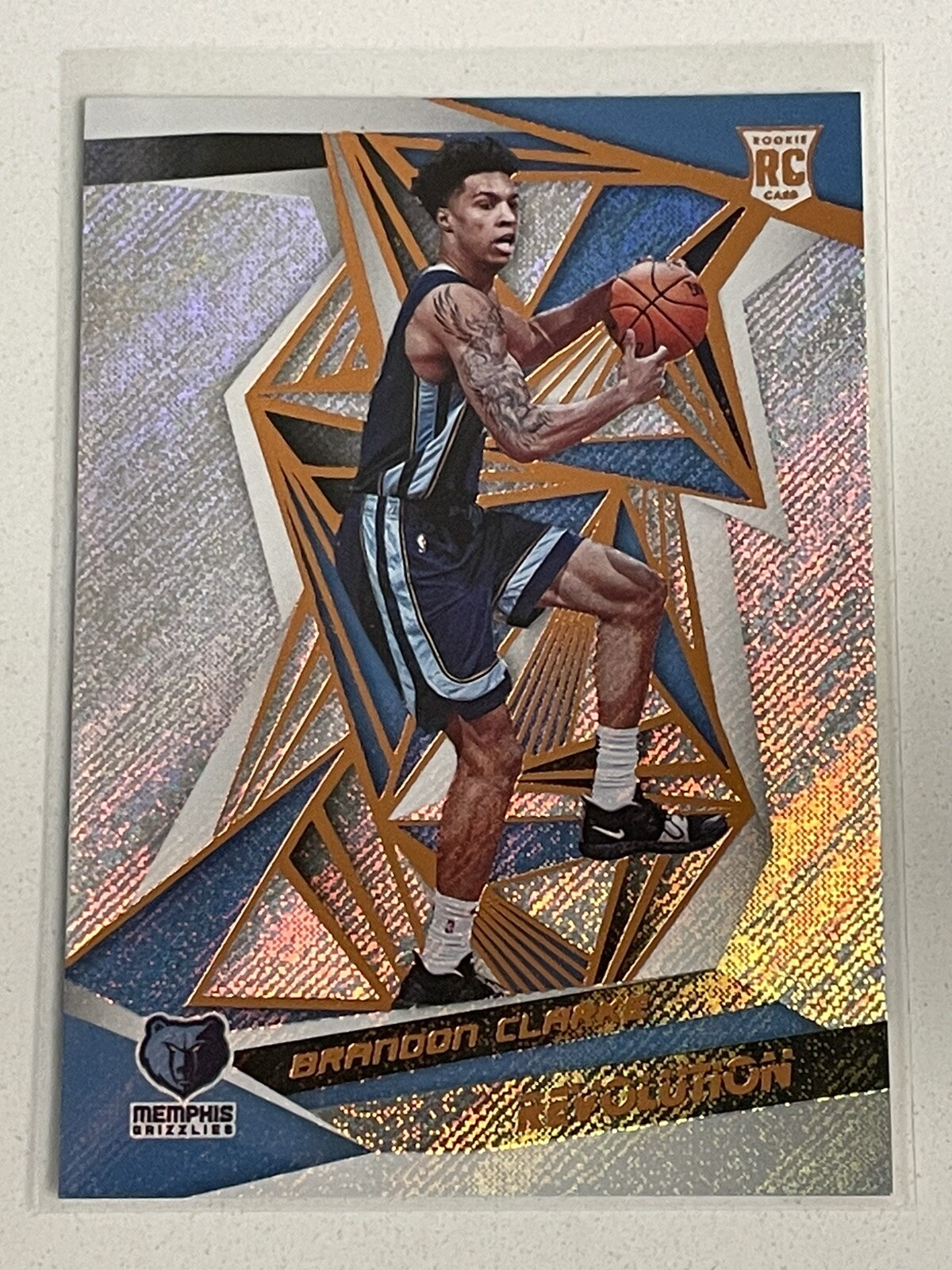 2019-20 Panini Revolution BRANDON CLARKE Rookie RC Memphis Grizzlies #120