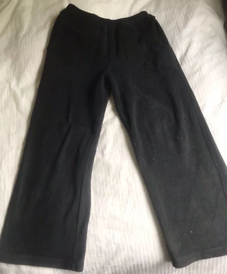 Hanna Andersson Warm Winter Black Trousers 140 cm = Uk size 9 — 第 1/3 张图片