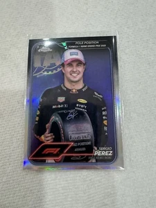 2024 Topps Chrome Formula 1 Holo Refractors #156 Sergio Perez - Picture 1 of 2