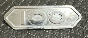 Vintage Dodge Mopar Pickup Truck Emblem 100 p/n 781332 - Nice condition #1 - Imagen 1 de 9