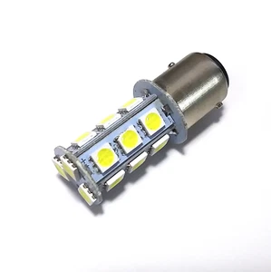 Nueva bombilla de doble filamento súper brillante BBT 12 voltios 18 blanca LED 1157 - Imagen 1 de 3