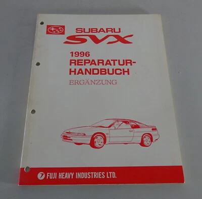 Manual de Taller Complemento Subaru Svx Stand 01/1996 - Imagen 1 de 4