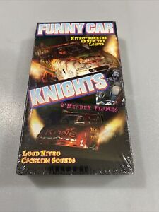 Sealed! Funny Car Knights Rare Vhs Tape Nitro Racing Drag Racing john force