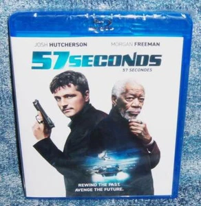 NEW JOSH HUTCHERSON MORGAN FREEMAN 57 SECONDS MOVIE BLU RAY 2023 CANADA RELEASE - Picture 1 of 2