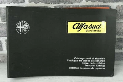ALFA SUD GIARDINETTA - CATALOGO PARTI DI RICAMBIO - ORIGINALE - RARO - Immagine 1 di 4
