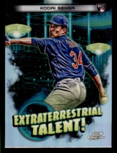 2023 Topps Cosmic Chrome Extraterrestrial Talent #ET15 Kodai Senga - Picture 1 of 2