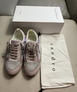 Sandro Paris Women’s Flame Sneaker - US 9/EU 39 - MRSP$340 - Picture 1 of 10