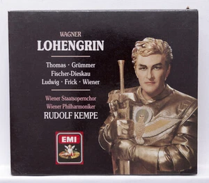 FISCHER-DIESKAU, JESS THOMAS, CHRISTA LUDWIG ⸺ WAGNER Lohengrin ⸺ EMI 3xCDs NM - Foto 1 di 2