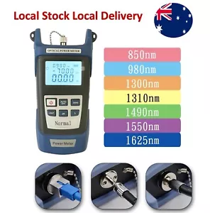Optical Power Meter -70~+10dB Fiber Tester for NBN WDM PON with FC SC Connector - Picture 1 of 5
