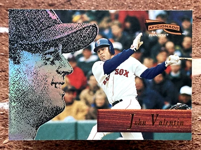 1996 Pinnacle Aficionado John Valentin #140 - Image 1 of 2