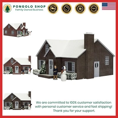 Polar Express O Gauge Model Train Accessory - Hero Boy's House with Illumination - Image 1 of 4