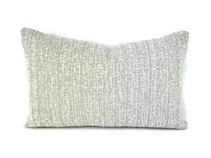 Perennials ROCK STEADY in White Sands Lumbar Pillow Cover 13" X 20" - Picture 1 of 5