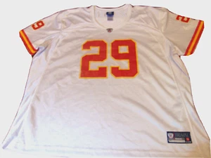 WOMEN'S REEBOK NFL EQUIPMENT KANSAS CITY CHIEFS ERIC BERRY JERSEY SIZE 4XL - Picture 1 of 4