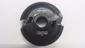 Fresa ad incollaggio ad angolo HM WPL 140 x 40 x 30 mm Z. 2 frese ad incollaggio ad angolo 45° - Foto 1 di 3