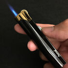 Windproof Jet Torch Flame Cigar Cigarette Lighter w/ Lock Black Aomai