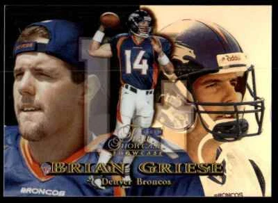 1999 FLAIR SHOWCASE ROW 3 Brian Griese Denver Broncos #16 - Image 1 of 2