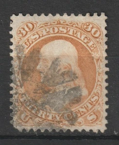 US  # 71  F  used , series 1861 cv= $ 250 - Picture 1 of 2