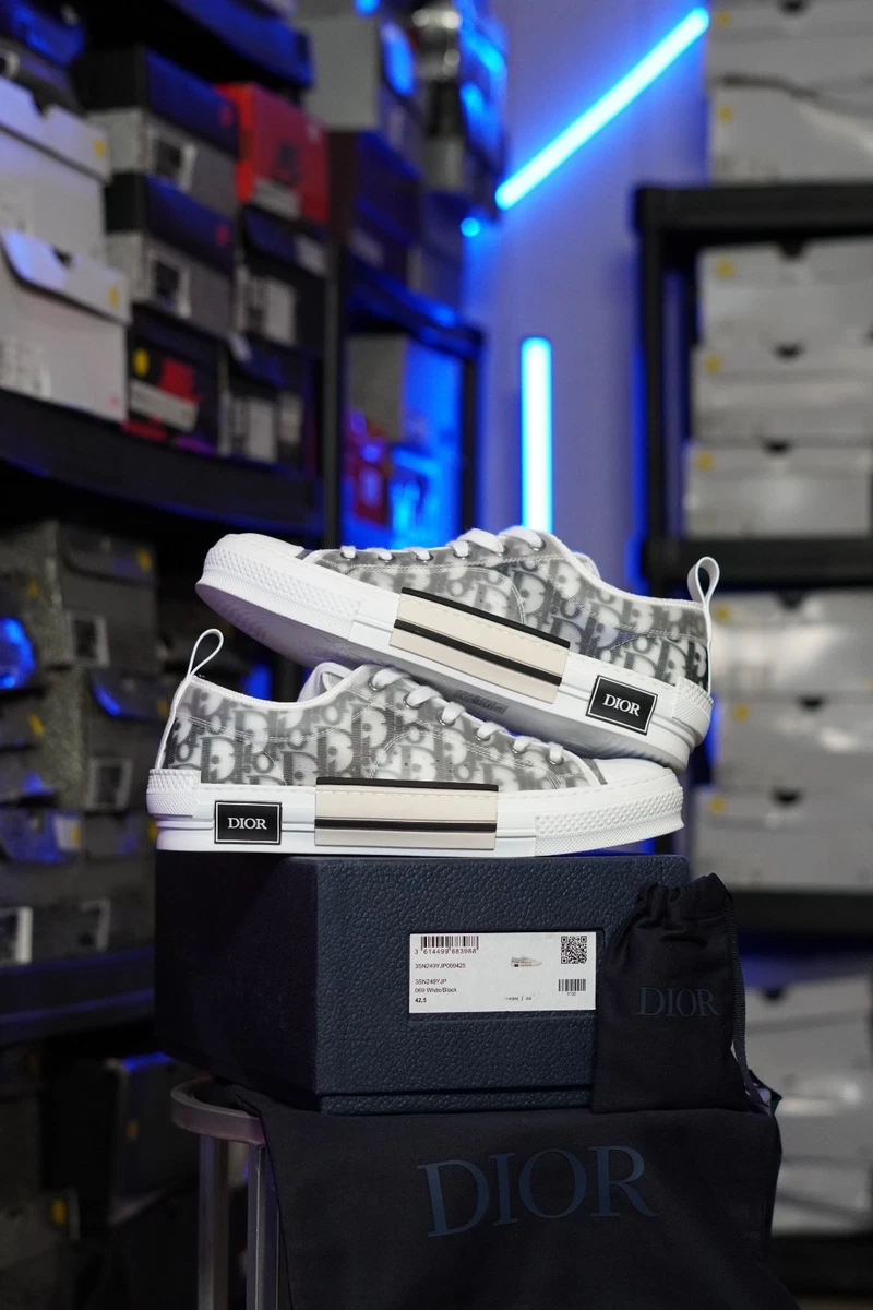 Dior B23 Low Top Oblique White 2019 for sale | eBay