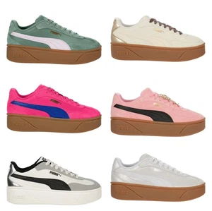 ZAPATILLAS DEPORTIVAS PUMA PARA MUJER CLUB II ERA Retro Parte Superior Baja Plataforma Entrenamiento Correr - Imagen 1 de 34