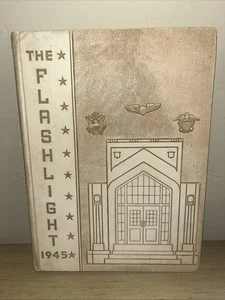 1945 Abilene High School Eagles Texas Flashlight Yearbook Annual Vintage - Picture 1 of 9