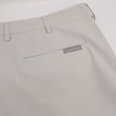 NEW Dunning Mens 42 Golf Shorts Light Gray Performance Flat Front Pockets - Image 1 of 4
