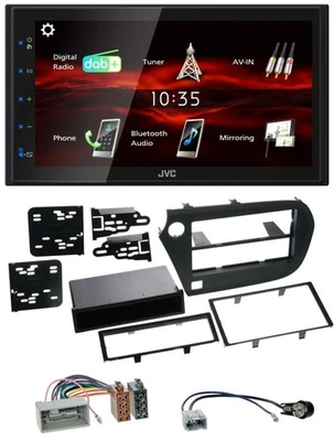 JVC USB Bluetooth MP3 DAB 2DIN Autoradio für Honda Insight ZE2 09-13 - Bild 1 von 4