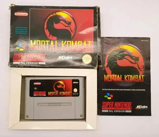 Mortal Kombat SNES +OVP +Anleitung - Bild 1 von 1