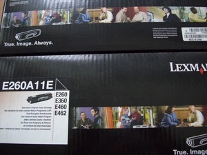 2 Stück Original Lexmark E260A11E Toner schwarz - Bild 1 von 1